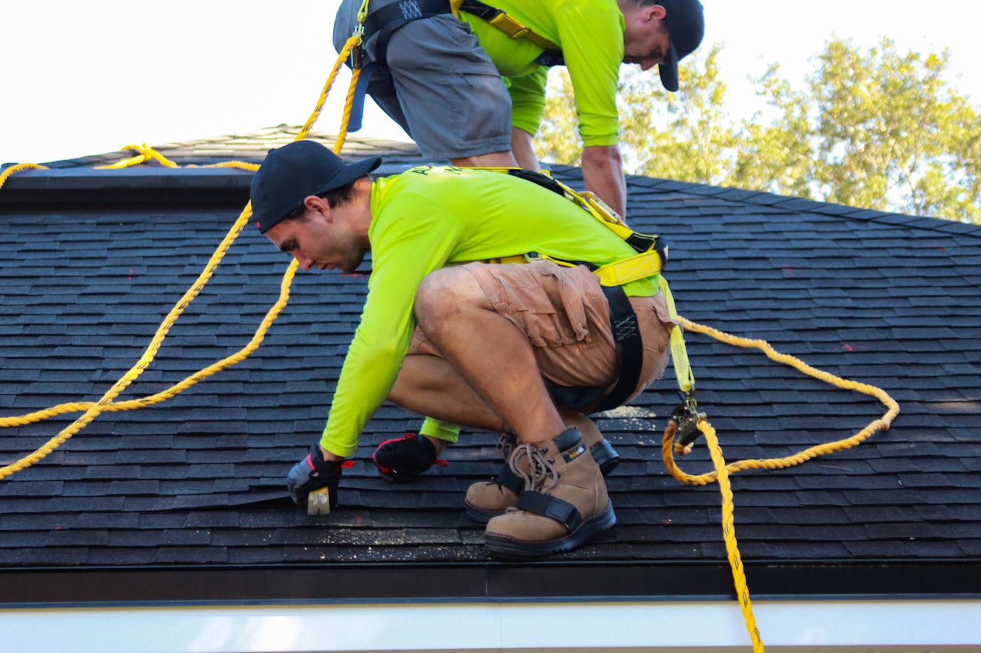 Indiana rooftops